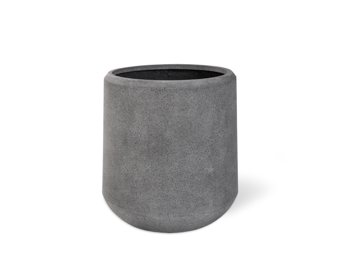 10" Grey Stone Fiberstone Planter